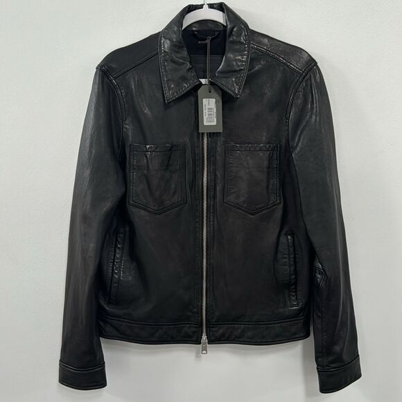 Allsaints Black Aloy Jacket NWT - Picture 3 of 8